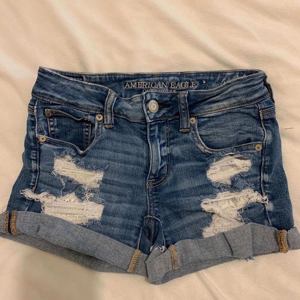 American Eagle jean shorts